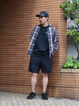 「THOUSAND MILE（サウザンドマイル）のアイテム」を使った、yamaguchiさん（メンズ・175cm）の夏コーディネート