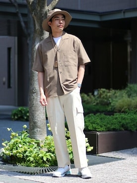 「417 EDIFICE」｜「アイテム（アクセサリー）」を使った、yamaguchiさん（メンズ・175cm）の夏コーディネート