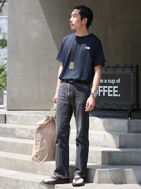 「417 EDIFICE」｜「アイテム（アクセサリー）」を使った、yamaguchiさん（メンズ・175cm）の夏コーディネート