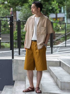 yamaguchiさん（メンズ・175cm）の夏コーディネート