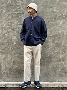 「マリン」｜yamaguchiさん（メンズ・175cm）の秋コーディネート