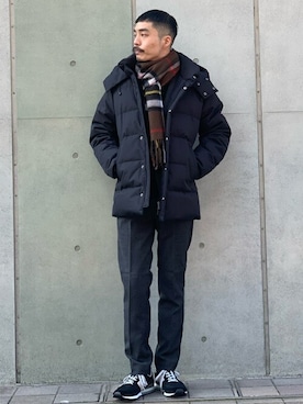 yamaguchiさん（メンズ・175cm）の冬コーディネート