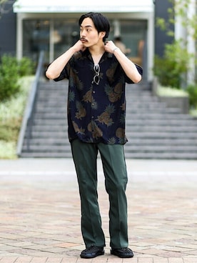 「417 EDIFICE」｜yamaguchiさん（メンズ・175cm）の春コーディネート