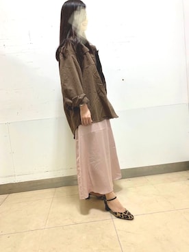 「HIMIKO On Rouge（ヒミコオンルージュ）のアイテム」を使った、HIMIKO　東武 船橋店さん（レディース・153cm）の秋コーディネート