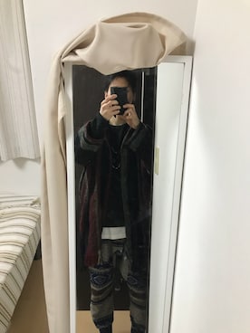「チャイハネ（チャイハネ）のアイテム（ジャケット/アウター）」を使った、Ken Himenoさん（メンズ・172cm）の冬コーディネート