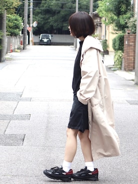 「BASISBROEK（バシスブルック）のアイテム」を使った、まきさん（レディース・160cm）の秋コーディネート