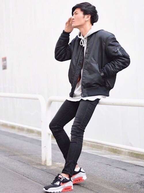 Y がらし Nikeのスニーカーを使ったコーディネート Wear