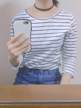 「w closet（ダブルクローゼット）のアイテム（アクセサリー）」を使った、ふむさん（レディース・153cm）の夏コーディネート