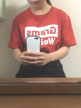 「TRAP/U （トラップユー）のアイテム」を使った、ふむさん（レディース・153cm）の夏コーディネート