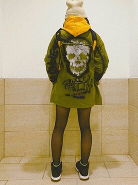 ANGIEさん（レディース・155cm）の冬コーディネート