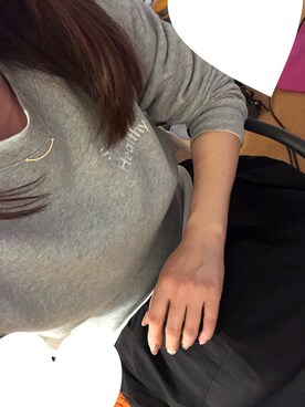 「HIAND（ハイアンド）のアイテム」を使った、nhkm さん（レディース・166cm）の春コーディネート