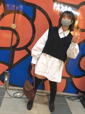 「女」｜小娘🦖さん（レディース・155cm）の秋コーディネート