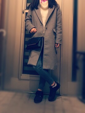 michiさん（レディース・153cm）の冬コーディネート