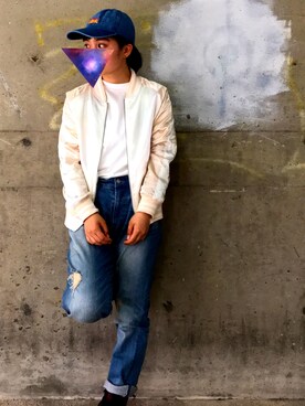 あおいさん（レディース・158cm）の春コーディネート