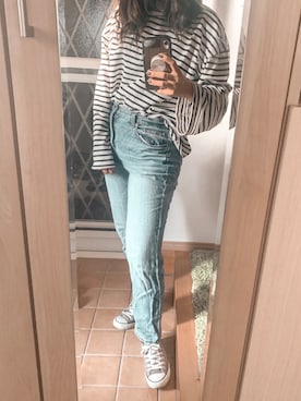 「NOWiSTYLE（ナウアイスタイル）のアイテム」を使った、Miiさん（レディース・155cm）の秋コーディネート