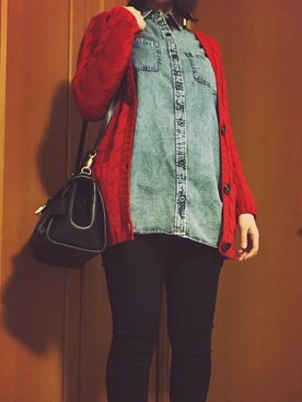 「maternity（マタニティ）のアイテム」を使った、みちょすさん（レディース・165cm）の春コーディネート