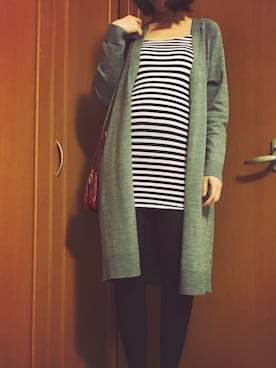 「maternity（マタニティ）のアイテム」を使った、みちょすさん（レディース・165cm）の春コーディネート