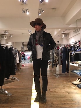 Reiさん（メンズ・166cm）の冬コーディネート