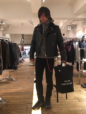 Reiさん（メンズ・166cm）の冬コーディネート