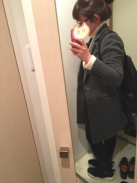「Te chichi（テチチ）のアイテム（ジャケット/アウター）」を使った、KY.z✌︎さん（レディース・156cm）の冬コーディネート