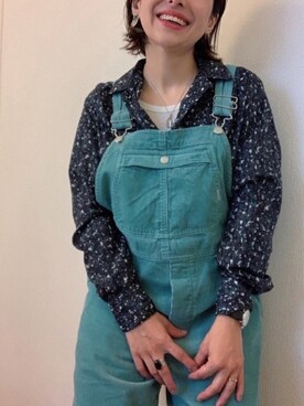 「PULETTE（プレット ）のアイテム」を使った、gunjianさん（レディース・148cm）の春コーディネート