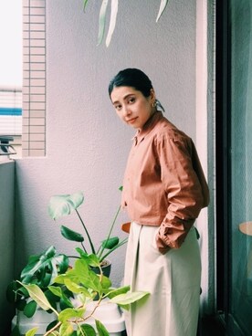 「PULETTE（プレット ）のアイテム」を使った、gunjianさん（レディース・148cm）の春コーディネート