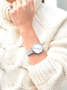 「NIXON（ニクソン）のアイテム」を使った、NIXONさん（レディース・167cm）の秋コーディネート