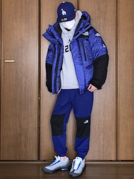 「Jordan」｜「アイテム（ダウンジャケット/コート）」を使った、zekihiroさん（メンズ・170cm）の冬コーディネート