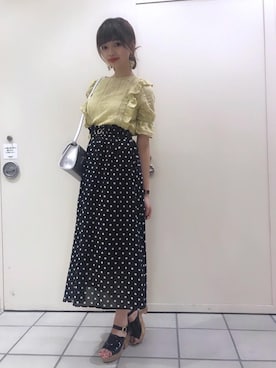 マジェスティックレゴンラフォーレ原宿店スタッフさん(レディース・163cm)の夏コーディネート