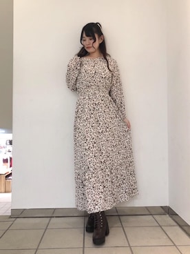 マジェスティックレゴンラフォーレ原宿店スタッフさん(レディース・157cm)の秋コーディネート