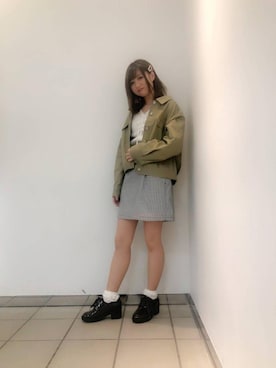 マジェスティックレゴンラフォーレ原宿店スタッフさん（レディース・155cm）の冬コーディネート