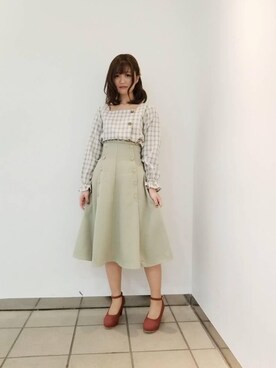 マジェスティックレゴンラフォーレ原宿店スタッフさん(レディース・155cm)の冬コーディネート