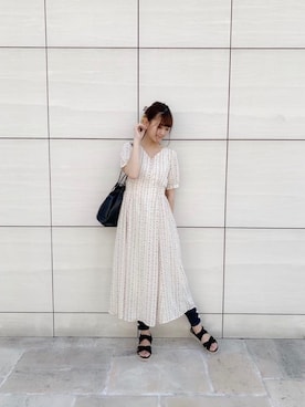 マジェスティックレゴンラフォーレ原宿店スタッフさん（レディース・162cm）の夏コーディネート