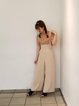 マジェスティックレゴンラフォーレ原宿店スタッフさん(レディース・155cm)の夏コーディネート