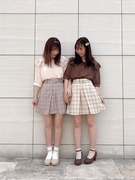 マジェスティックレゴンラフォーレ原宿店スタッフさん（レディース・156cm）の夏コーディネート