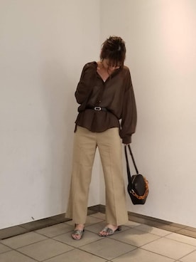 マジェスティックレゴンラフォーレ原宿店スタッフさん（レディース・155cm）の夏コーディネート