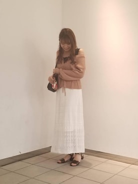 マジェスティックレゴンラフォーレ原宿店スタッフさん（レディース・155cm）の夏コーディネート