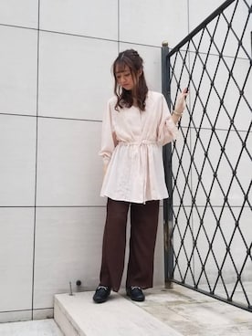 マジェスティックレゴンラフォーレ原宿店スタッフさん（レディース・155cm）の夏コーディネート