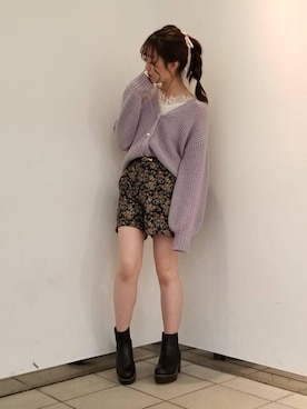 マジェスティックレゴンラフォーレ原宿店スタッフさん(レディース・155cm)の秋コーディネート