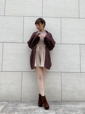 マジェスティックレゴンラフォーレ原宿店スタッフさん(レディース・162cm)の秋コーディネート