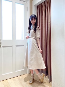 マジェスティックレゴンラフォーレ原宿店スタッフさん（レディース・166cm）の夏コーディネート