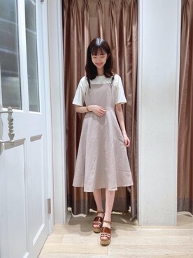 マジェスティックレゴンラフォーレ原宿店スタッフさん(レディース・166cm)の夏コーディネート