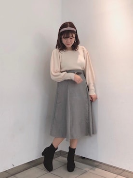 マジェスティックレゴンラフォーレ原宿店スタッフさん(レディース・164cm)の秋コーディネート