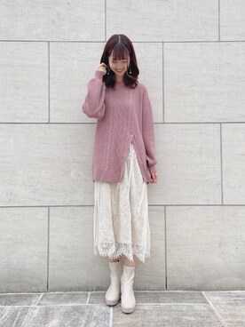 「ネイル」｜マジェスティックレゴンラフォーレ原宿店スタッフさん（レディース・166cm）の秋コーディネート