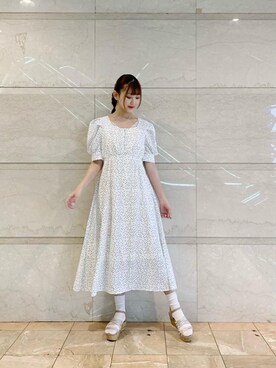 マジェスティックレゴンラフォーレ原宿店スタッフさん（レディース・162cm）の夏コーディネート