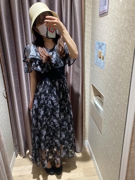 マジェスティックレゴンラフォーレ原宿店スタッフさん（レディース・161cm）の春コーディネート