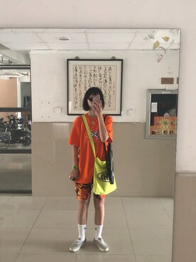 「VANS（バンズ）のアイテム（アクセサリー）」を使った、臭脸女孩-さん（レディース・171cm）の秋コーディネート