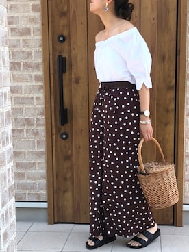 Riiisaさん（レディース・158cm）の夏コーディネート