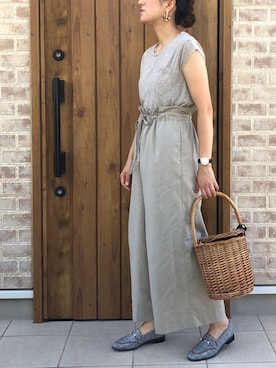 Riiisaさん（レディース・158cm）の夏コーディネート