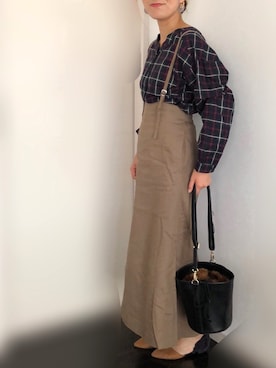 Riiisaさん（レディース・158cm）の秋コーディネート